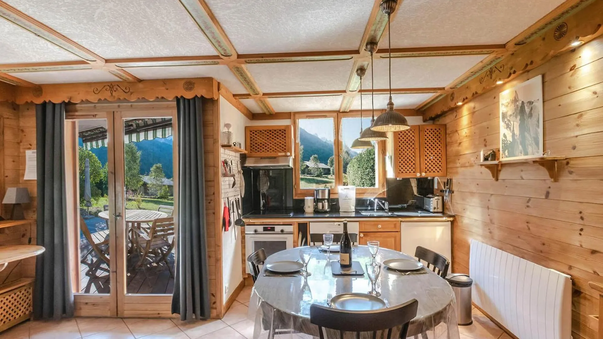 Apartament Charmant Duplex Avec Jardin, 4 Pers, Chamonix, Animaux Ok, Parking, Wifi, A 5 Min Du Centre - Fr-1-343-167
