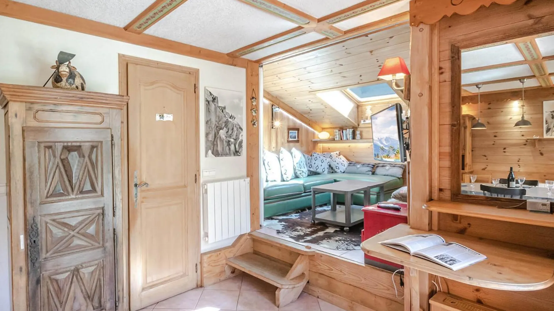 Charmant Duplex Avec Jardin, 4 Pers, Chamonix, Animaux Ok, Parking, Wifi, A 5 Min Du Centre - Fr-1-343-167 Francja